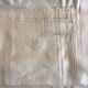 Square linen tablecloth
