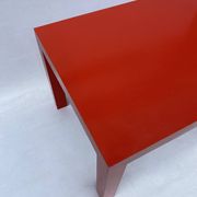 Milo Baughman for Thayer Coggin Formica Red Side Coffee Table 1960s