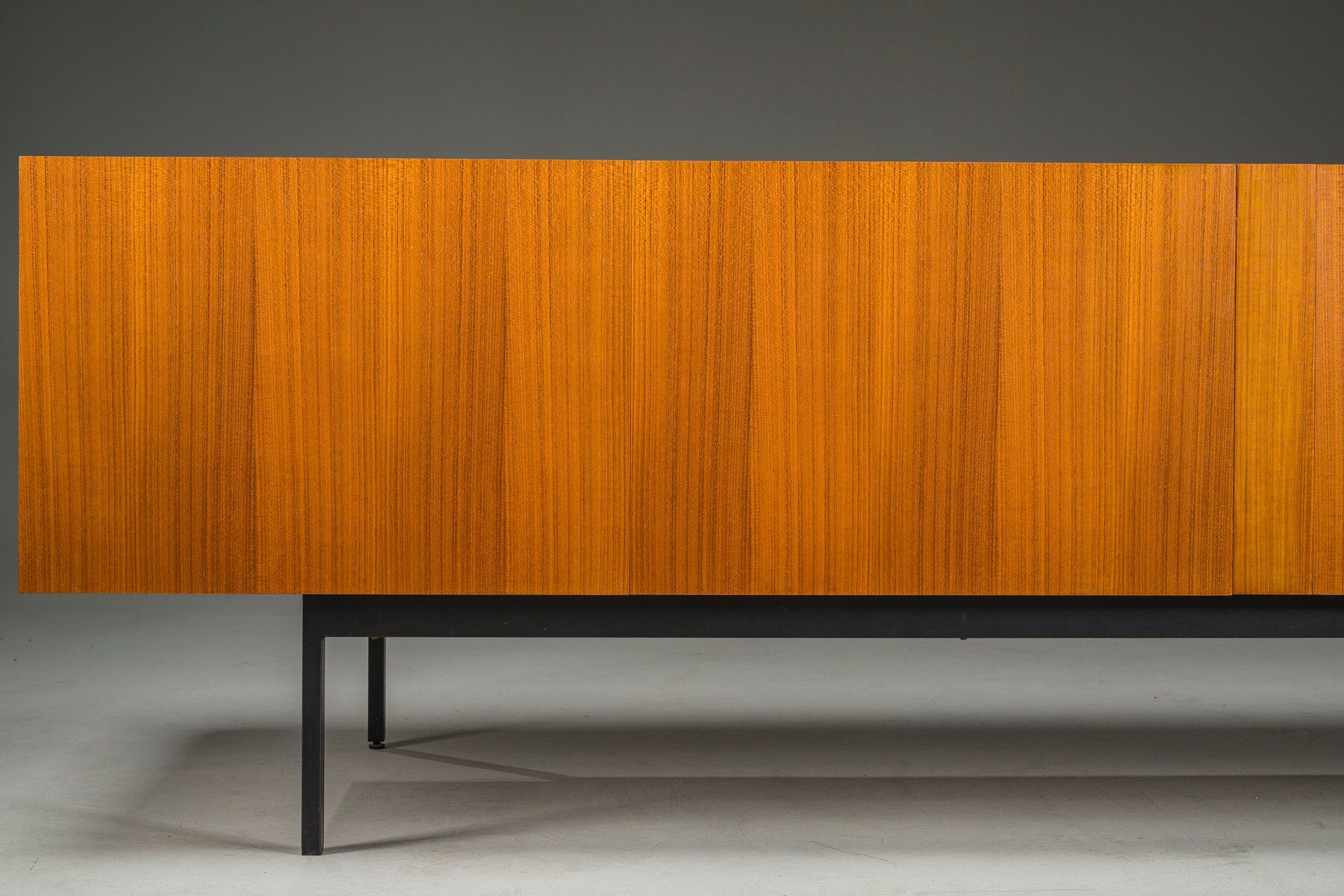 Vintage teak model B40 sideboard by Dieter Waeckerlin for Behr, 1960s