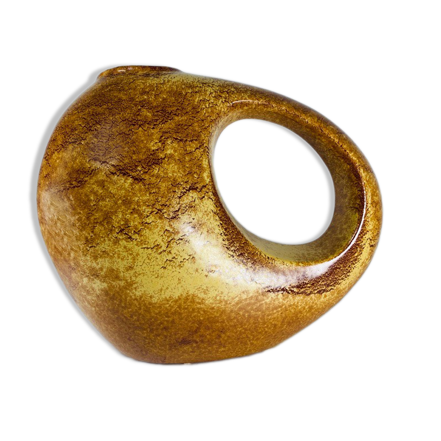 Vase by Roberto Rigon for Bertoncello Ceramiche, Italy, 1960s
