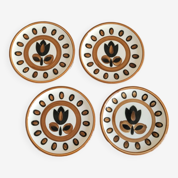 Set of 4 Kimono Boch plates