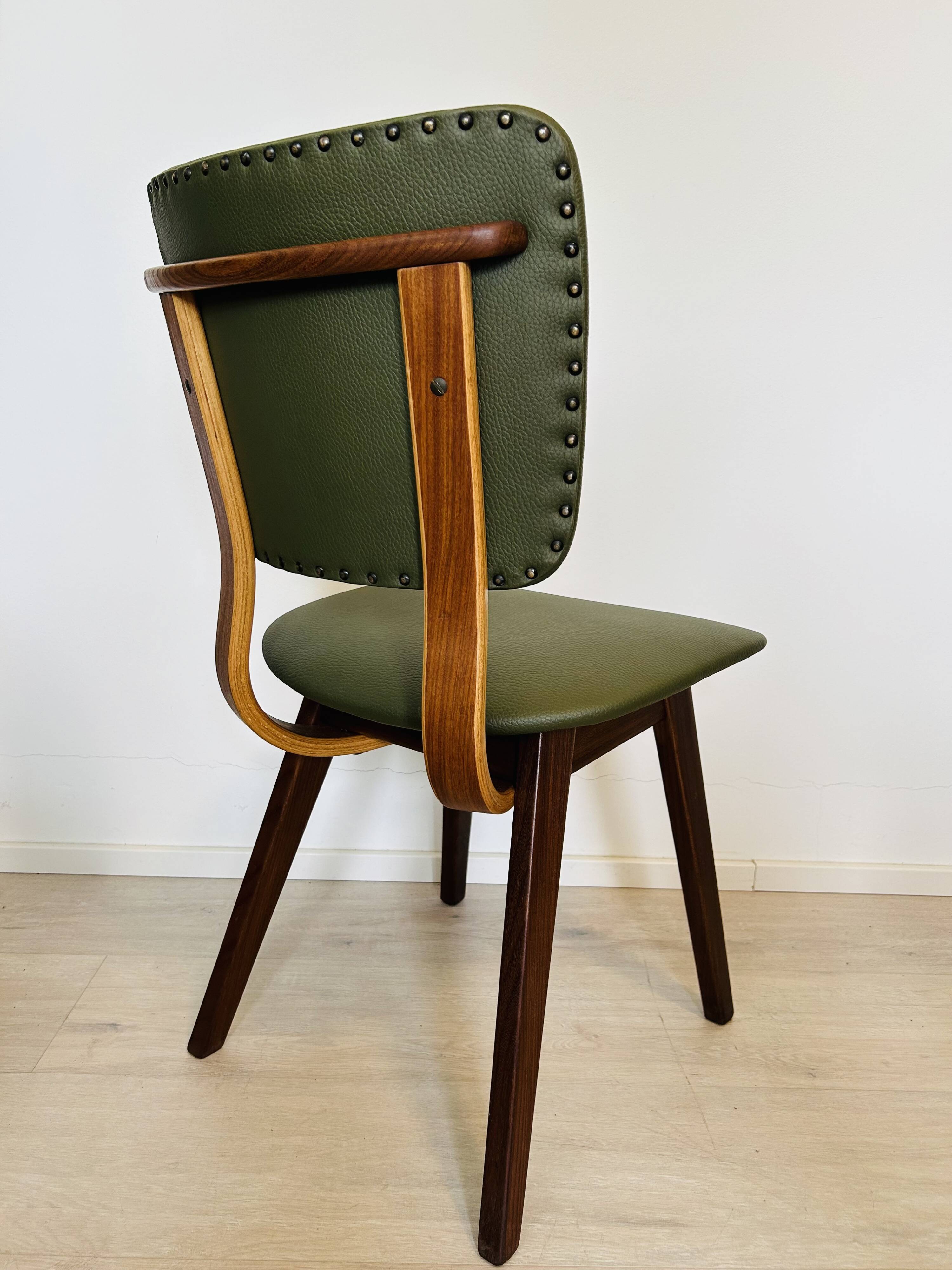 Holland Teak Dining Chairs, 1960’s,  Set of 2