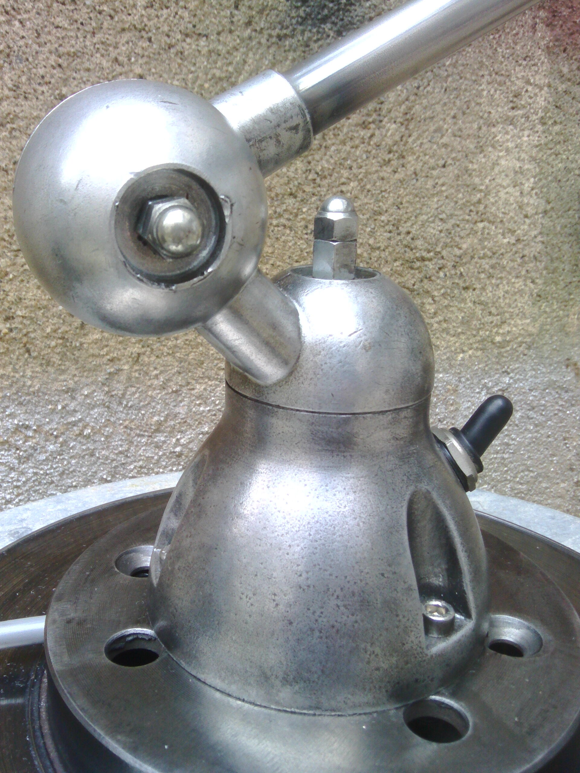 Jielde graphite lamp 2 arms 40 cm