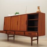 Enfilade en teck, design danois, années 1960, designer : Børge Seindal