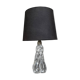 Vintage twisted crystal lamp base signed BACCARAT – 20th century