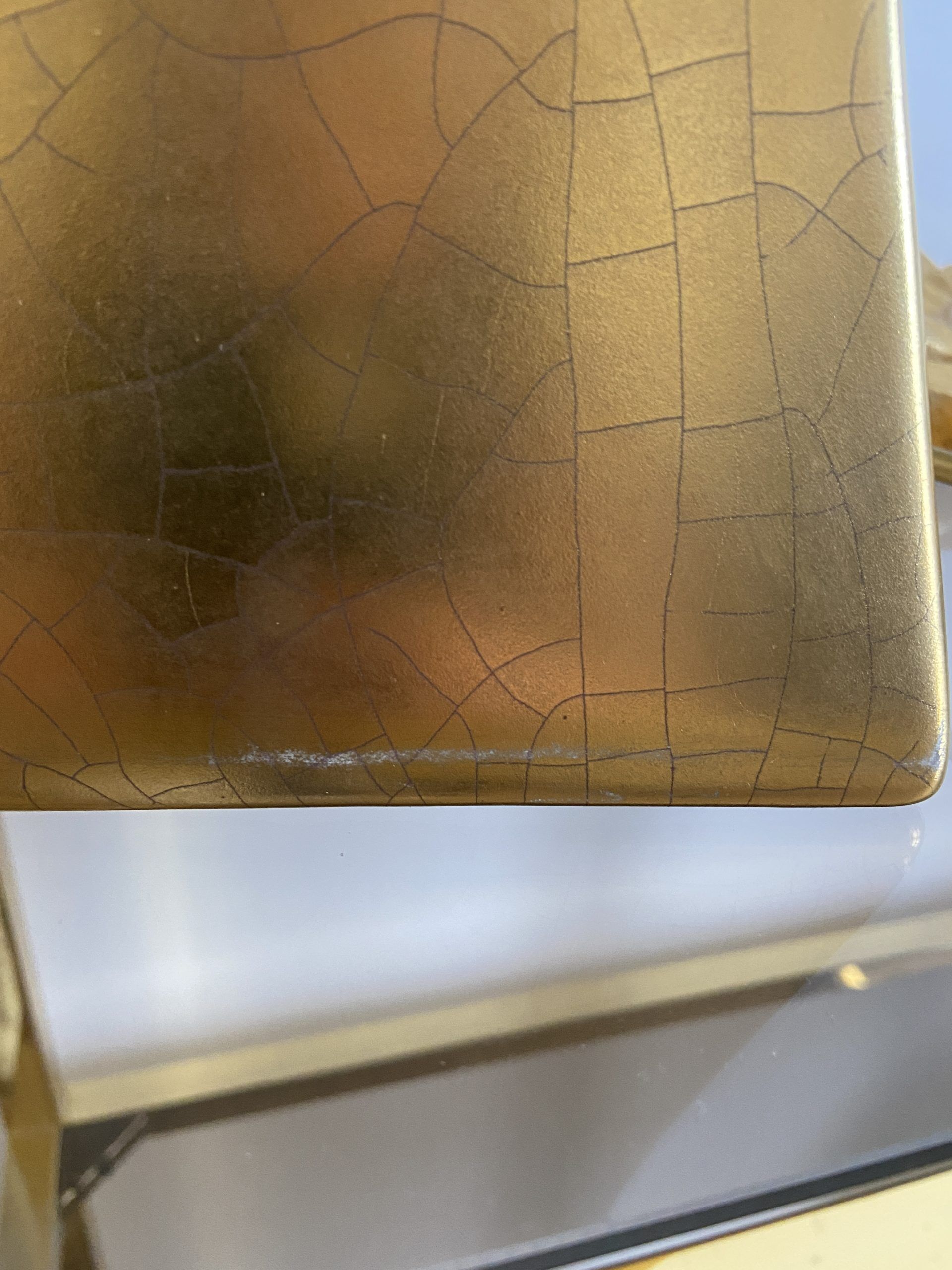 House lamp the dolphin model padira gold