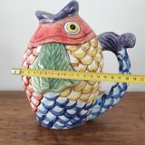 Ceramic fish carafe