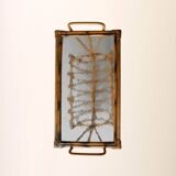 Vintage Swedish Bamboo Magazine Rack