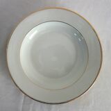 Set of 6 Limoges porcelain soup plates