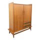Vintage oak wardrobe from the 50s and 60s.