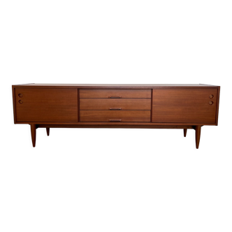 Enfilade en teck danois, années 1960