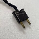 Old industrial wall light with counterweight.