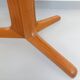 Vintage oval dining table Baumann from the 60s and 70s in teak with extension.
