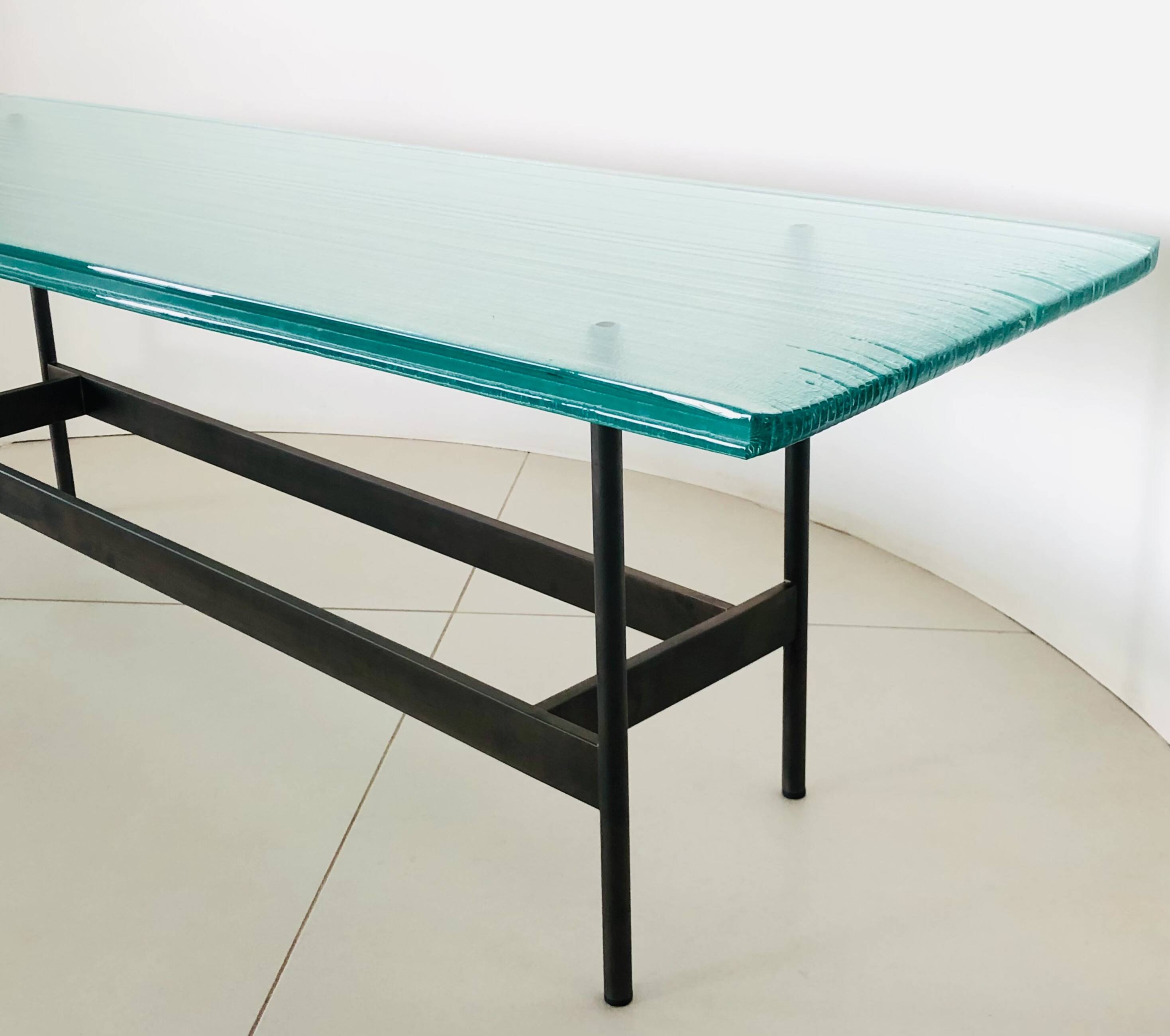 Waves series coffee table by Ludovica and Roberto Palomba for Fiam, Italy post 2000