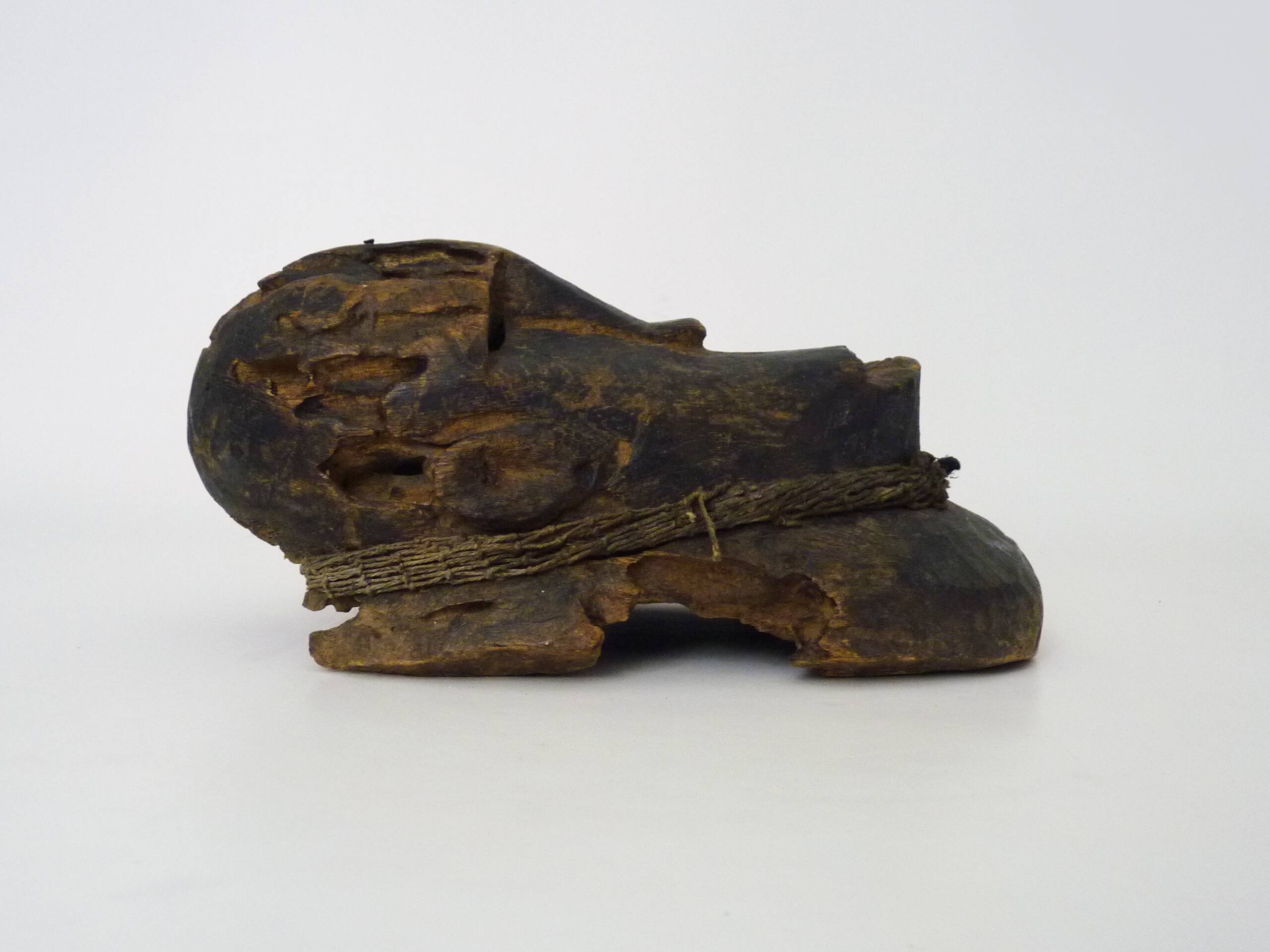 Old Dogon mask from Mali in wood. African mask. Early 20th century