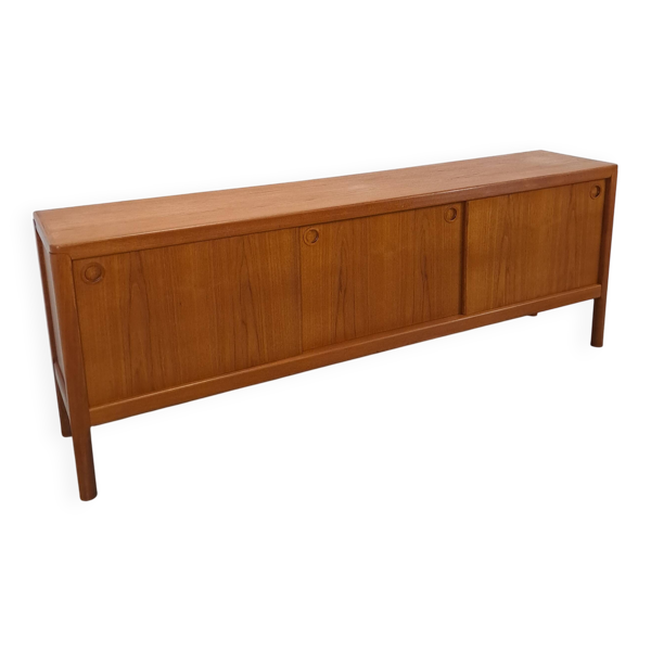 Deens design en teck Bramin dressoir, buffet vintage