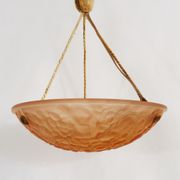 Suspension pink cacker Verdun Art Deco