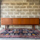 Vintage Scandinavian teak sideboard, 1960.