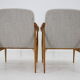 Paire de fauteuils en hêtre, Tchécoslovaquie, 1970