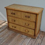 Rattan dresser 1970