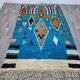 Traditional Moroccan rug, pure wool, 3x2 m.