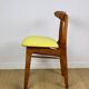 Hałas vintage chair yellow vintage - set of 4