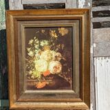 Painting of flowers by R. Ruysch