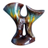 Vallauris free-form vase