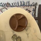 Teak aperitif tray plate, design 1960 Denmark