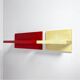 Pair of 1970s Kartell shelves by Marcello Siard
