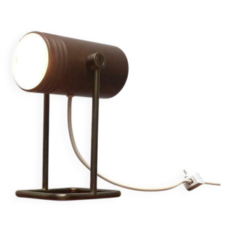 Mid-century Space-Age table lamp by Rolf Krüger for Heinz Neuhaus Leuchten, Germany, 1960s.