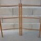 Old wooden towel rack