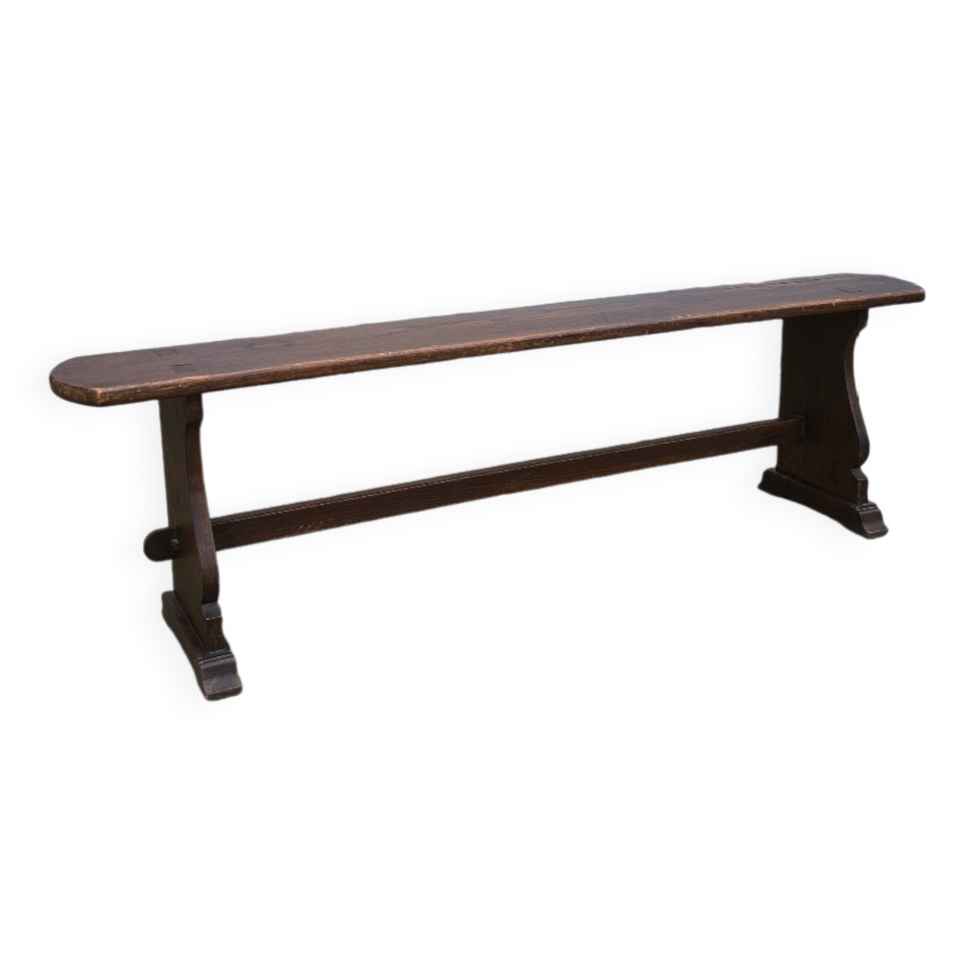Banc d'église en bois début XXème