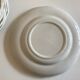 Set 10 plates with godrons in English iron earth 1950