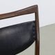 Vintage teak dining chairs by Louis van Teeffelen, 1960s NEW upholstery