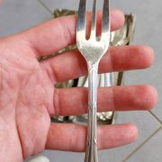 12 oyster forks Christofle
