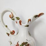 Capodimonte earthenware handled vase