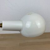 Flexible desk lamp metal white 70s/80s