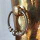 Vintage brass umbrella stand