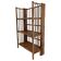 Folding bamboo shelf, 1960, Italy