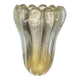 Vase Murano paillons d’or