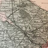 Geographic map of the Somme