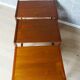 Small teak nesting tables