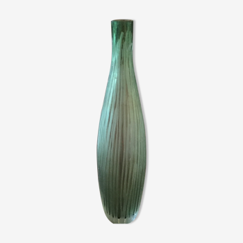 Green vintage vase