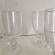 Lot 4 verres bullé style biot