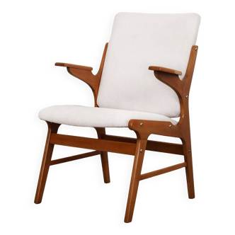Beech armchair, scandinavian design, 1960s