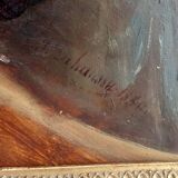 Oil on panel 1850, Jean Baptiste Jules Dehaussy