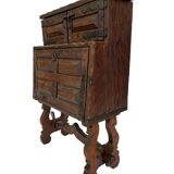 Vintage brutalist spanish wall cabinet cupboard design