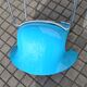 LOOP armchair - Scandinavian DESIGN chair by Claus Breinholt (Danish) Infiniti - blue polypropylene