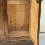 Grande armoire en bois massif XIXe Biedermeier